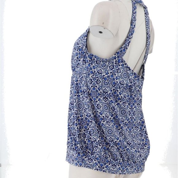 LOT of 2 Lands' End Blouson Tank Swim Top Women 12 Padded Cups Swimwear L - Picture 12 of 14